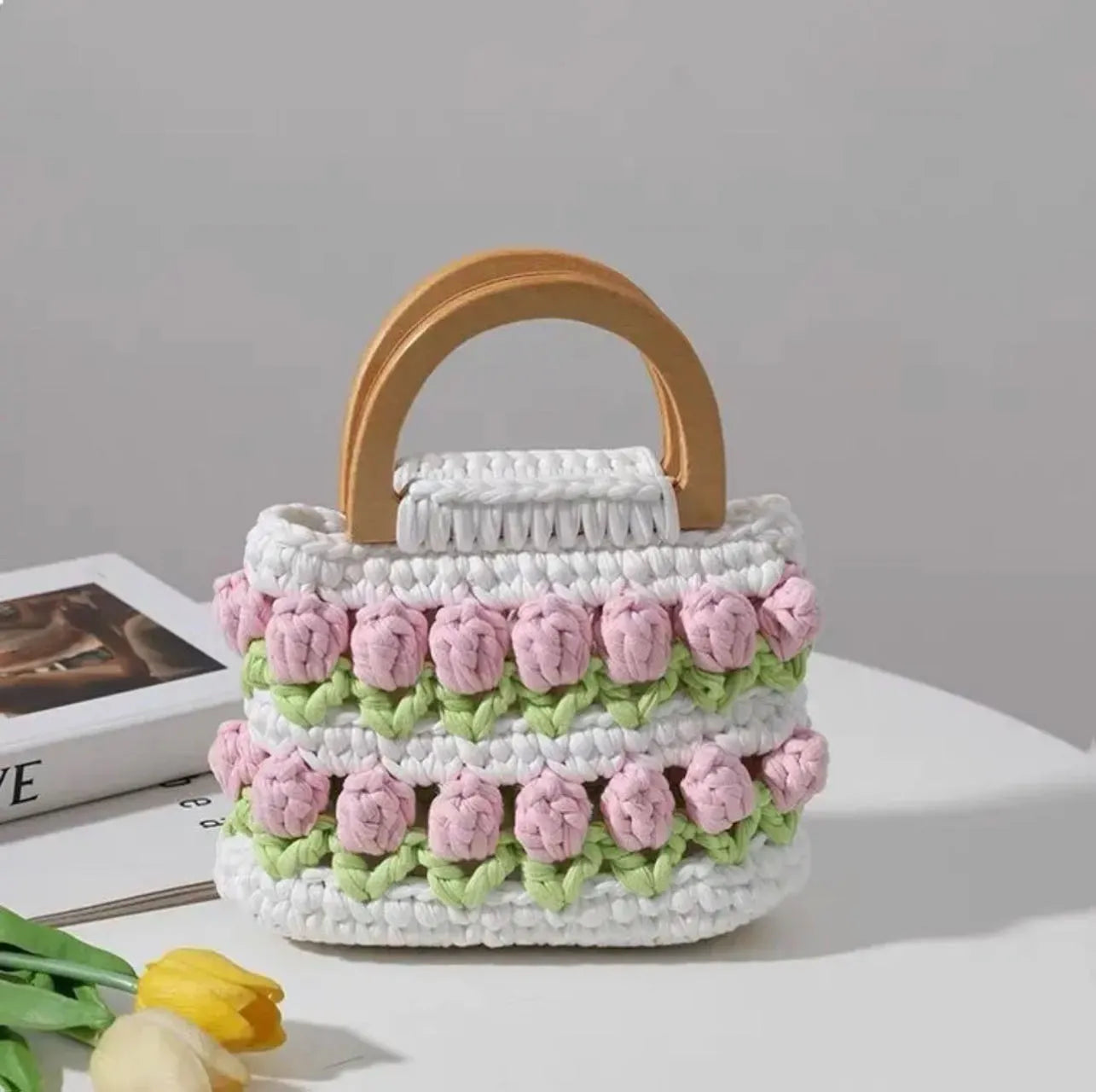 Tulip Crochet Bag DIY Kit