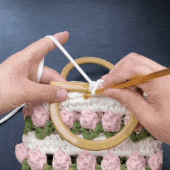 Tulip Crochet Bag DIY Kit