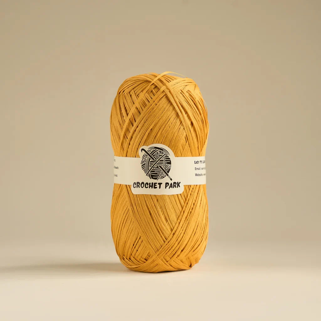 sunny raffia yarn