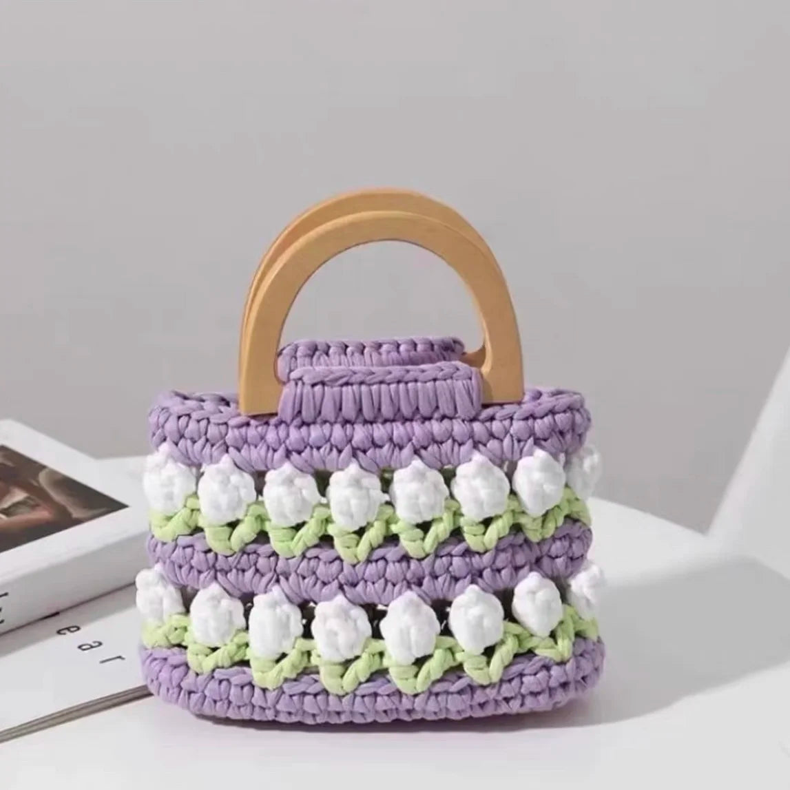 Tulip Crochet Bag DIY Kit