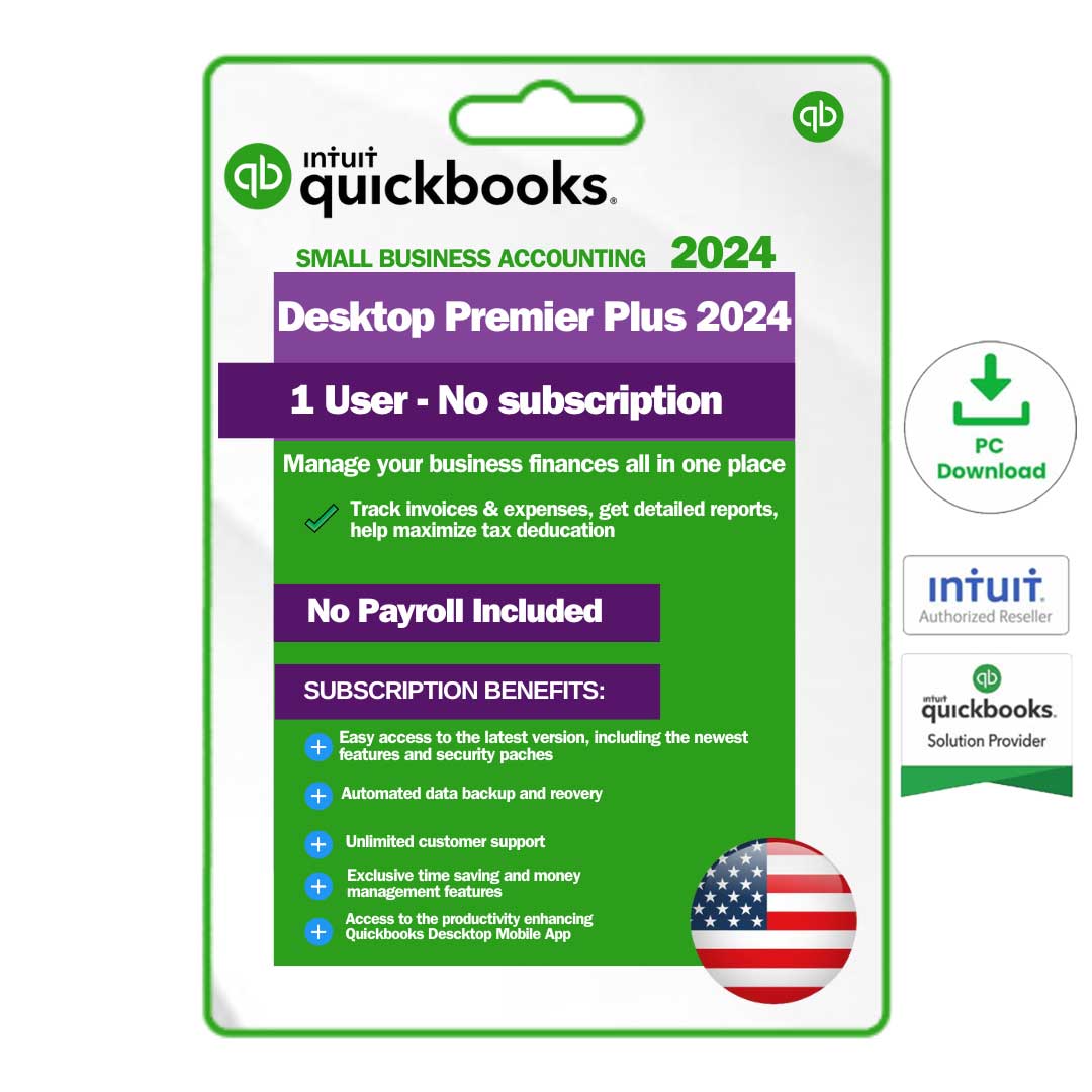 QuickBooks Desktop Premier 2024 Lifetime No Subscription