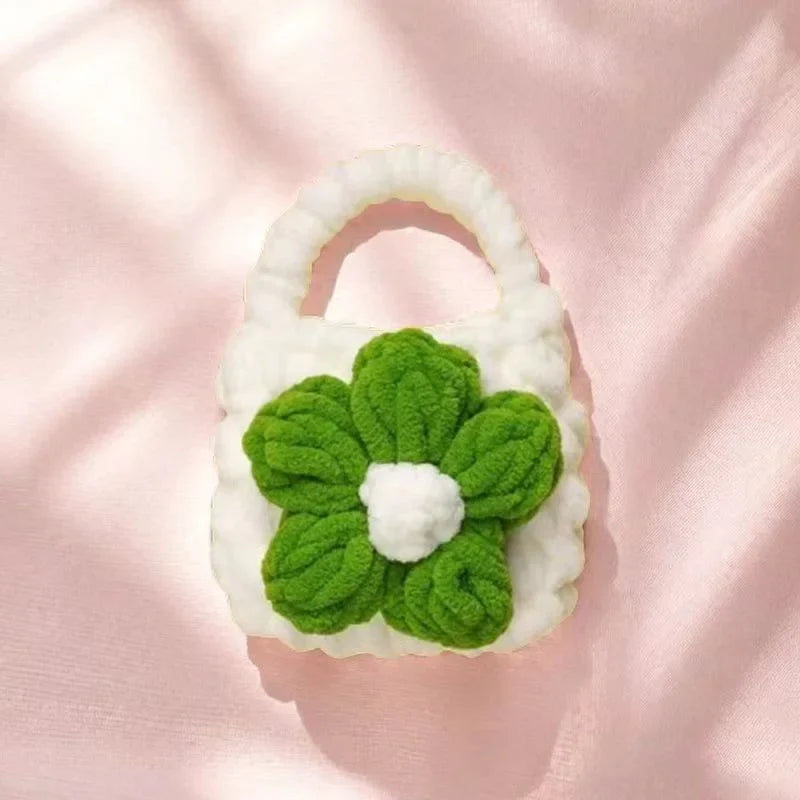 mini Plush bag for saving crochet(finished)