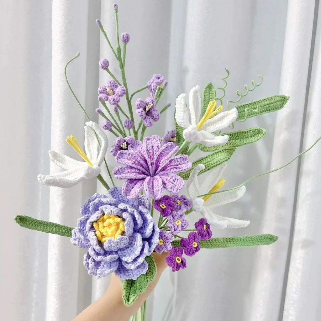 CrochetPark™ Garden Embrace Handmade crochet flower(Finished)