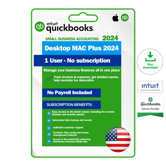 QuickBooks Mac Desktop Pro 2024 Lifetime No Subscription